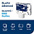 Tork Papier toilette SmartOneT8 Maxi gaufré double épaisseur bobine de 1 150 feuilles Blanc - Lot de 6 - 3