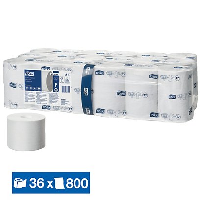 TORK Papier toilette Tork Premium mid size XXL 2 ép., lot de 36 rouleaux