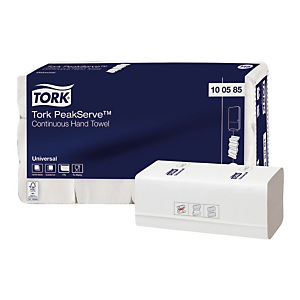 Tork PeakServe handdoekjes, doos van 4920 vellen Tork PeakServe handdoekjes, doos van 4920 vellen