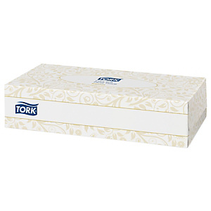 Tork Premium F1 Veline cosmetiche Extra Soft, 2 veli, 100 fogli, 200 x 208 mm, Bianco Tork Premium F1 Veline cosmetiche Extra Soft, 2 veli, 100 fogli, 200 x 208 mm, Bianco