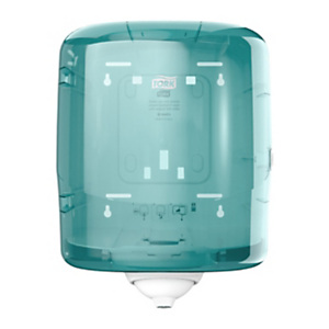Tork Reflex Distributeur à dévidage central feuille-à-feuille M4 - Gamme Performance - Blanc et Turquoise Tork Reflex Distributeur à dévidage central feuille-à-feuille M4 - Gamme Performance - Blanc et Turquoise