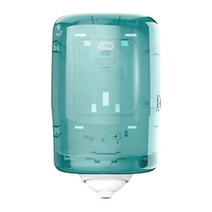 Tork Reflex Mini Distributeur à dévidage central feuille-à-feuille M3 - Gamme Performance - Blanc et Turquoise Tork Reflex Mini Distributeur à dévidage central feuille-à-feuille M3 - Gamme Performance - Blanc et Turquoise