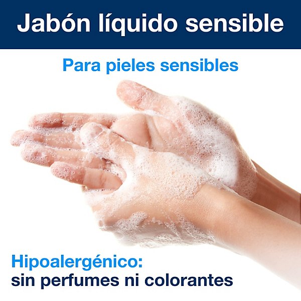 Tork Sensitive Jabón Líquido para Lavado de Manos S1, Dermatológicamente probado, 6 × 1000 ml, 420701 - 5