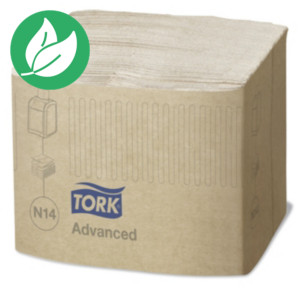 Tork Serviettes naturelles pour distributeur Xpressnap fit - 720 feuilles 21,3 x 16,5 cm