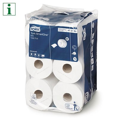 Tork SmartOne® Mini Toilet Roll Advanced - 1