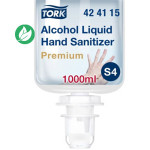 Tork Solution hydroalcoolique - Recharge pour distributeur S4 - 1 L