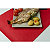 Tovaglietta monouso 100% pura cellulosa, Riciclabile, 30 x 40 cm, Rosso (confezione 250 pezzi) - 2