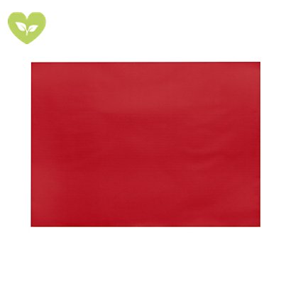 Tovaglietta monouso 100% pura cellulosa, Riciclabile, 30 x 40 cm, Rosso (confezione 250 pezzi) - 1