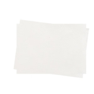 Tovaglietta monouso in carta, Cellulosa, 30 x 40 cm, Bianco (confezione 500 pezzi)