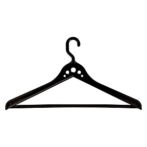 toyma Percha de plástico - negro toyma Percha de plástico - negro