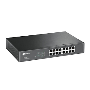 TP-Link 16-Port Gigabit Desktop/Rackmount Switch, No administrado, Gigabit Ethernet (10/100/1000), Bidireccional completo (Full duplex) TL-SG1016D TP-Link 16-Port Gigabit Desktop/Rackmount Switch, No administrado, Gigabit Ethernet (10/100/1000), Bidireccional completo (Full duplex) TL-SG1016D