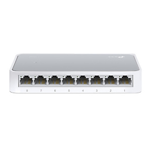 TP-Link 8-Port 10/100Mbps Desktop Switch, No administrado, Bidireccional completo (Full duplex) TL-SF1008D TP-Link 8-Port 10/100Mbps Desktop Switch, No administrado, Bidireccional completo (Full duplex) TL-SF1008D