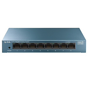 TP-Link LS108G, No administrado, Gigabit Ethernet (10/100/1000) TP-Link LS108G, No administrado, Gigabit Ethernet (10/100/1000)