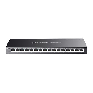 TP-Link Omada SG2016P, Géré, L2/L2+, Gigabit Ethernet (10/100/1000), Connexion Ethernet, supportant l'alimentation via ce port (PoE), Grille de montag TP-Link Omada SG2016P, Géré, L2/L2+, Gigabit Ethernet (10/100/1000), Connexion Ethernet, supportant l'alimentation via ce port (PoE), Grille de montag