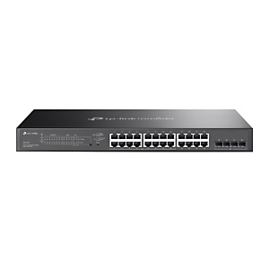 TP-Link Omada SG2428LP, Géré, L2/L2+, Gigabit Ethernet (10/100/1000), Connexion Ethernet, supportant l'alimentation via ce port (PoE), Grille de monta TP-Link Omada SG2428LP, Géré, L2/L2+, Gigabit Ethernet (10/100/1000), Connexion Ethernet, supportant l'alimentation via ce port (PoE), Grille de monta
