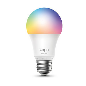 TP-Link Tapo L530E, Ampoule intelligente, Blanc, Wi-Fi, LED, E27, Multicolore