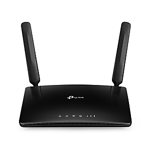 TP-LINK TL-MR150, Wi-Fi 4 (802.11n), Monobande (2,4 GHz), Ethernet/LAN, 3G, Noir, Routeur