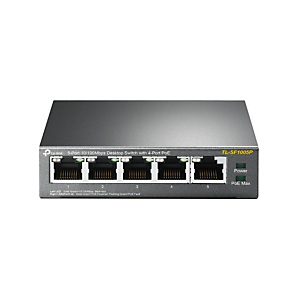 TP-Link TL-SF1005P, No administrado, Fast Ethernet (10/100), Bidireccional completo (Full duplex), Energía sobre Ethernet (PoE) TP-Link TL-SF1005P, No administrado, Fast Ethernet (10/100), Bidireccional completo (Full duplex), Energía sobre Ethernet (PoE)