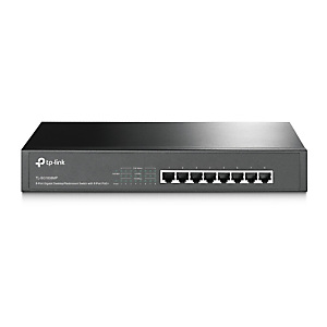TP-LINK TL-SG1008MP, Non-géré, Gigabit Ethernet (10/100/1000), Connexion Ethernet, supportant l'alimentation via ce port (PoE), Grille de montage TP-LINK TL-SG1008MP, Non-géré, Gigabit Ethernet (10/100/1000), Connexion Ethernet, supportant l'alimentation via ce port (PoE), Grille de montage