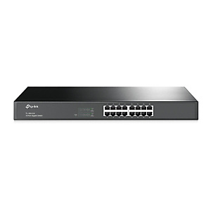 TP-LINK TL-SG1016, Non-géré, Gigabit Ethernet (10/100/1000), Full duplex, Grille de montage, 1U TP-LINK TL-SG1016, Non-géré, Gigabit Ethernet (10/100/1000), Full duplex, Grille de montage, 1U