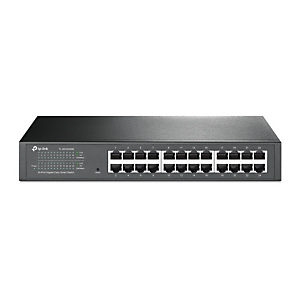 TP-LINK TL-SG1024DE, Géré, L2, Gigabit Ethernet (10/100/1000), Full duplex, Grille de montage TP-LINK TL-SG1024DE, Géré, L2, Gigabit Ethernet (10/100/1000), Full duplex, Grille de montage