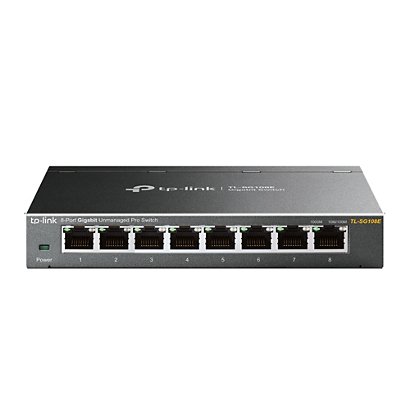 TP-LINK TL-SG108E, Non-géré, L2, Gigabit Ethernet (10/100/1000) - 1