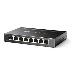 TP-LINK TL-SG108S, Non-géré, L2, Gigabit Ethernet (10/100/1000), Full duplex, Montage mural TL-SG108S V1 TP-LINK TL-SG108S, Non-géré, L2, Gigabit Ethernet (10/100/1000), Full duplex, Montage mural TL-SG108S V1