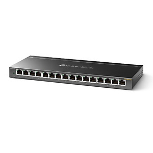TP-Link TL-SG116E, No administrado, Gigabit Ethernet (10/100/1000), Bidireccional completo (Full duplex), Montaje de pared TP-Link TL-SG116E, No administrado, Gigabit Ethernet (10/100/1000), Bidireccional completo (Full duplex), Montaje de pared