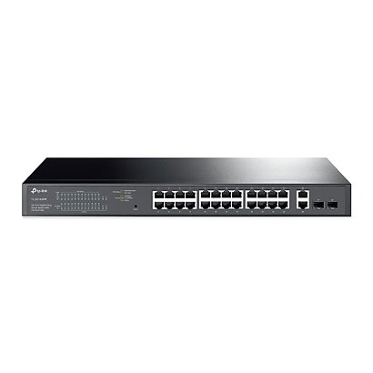 TP-LINK TL-SG1428PE, Géré, Gigabit Ethernet (10/100/1000), Connexion Ethernet, supportant l'alimentation via ce port (PoE), Grille de montage, 1U - 1