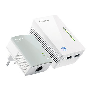 TP-LINK TL-WPA4220 KIT, 300 Mbit/s, IEEE 802.11b,IEEE 802.11g,IEEE 802.11n,IEEE 802.3,IEEE 802.3u, Fast Ethernet, 10,100 Mbit/s, Wi-Fi 4 (802.11n), 80