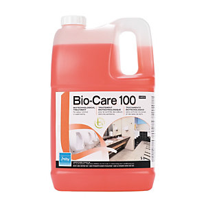 Traitement anti-odeurs canalisations sanitaires Bio-Care 100, lot de 2 bidons de 5 L