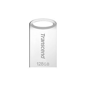 TRANSCEND FLASH Transcend JetFlash 710, 128 GB, USB tipo A, 3.2 Gen 1 (3.1 Gen 1), Sin tapa, 3,3 g, Plata TS128GJF710S