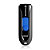 Transcend JetFlash 790 128GB, 128 Go, USB Type-A, 3.2 Gen 1 (3.1 Gen 1), Slide, 19 g, Noir, Bleu TS128GJF790K - 1