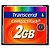 TRANSCEND, Memory card, 2gb compact flash card (133x), TS2GCF133 - 1