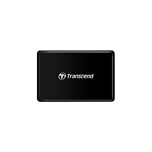 Transcend RDF8, CF, MicroSD (TransFlash), MicroSDHC, MicroSDXC, SD, SDHC, SDXC, Noir, Microsoft Windows 7 Microsoft Windows 8 Microsoft Windows 10 Mac