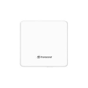 Transcend TS8XDVDS-W, Blanc, PC de bureau/PC portable, DVD±RW, USB 2.0, CD-R, CD-RW, DVD+R, DVD+RW, DVD-RAM, DVD-RW, 5 - 40 °C