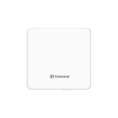 Transcend TS8XDVDS-W, Blanc, PC de bureau/PC portable, DVD±RW, USB 2.0, CD-R, CD-RW, DVD+R, DVD+RW, DVD-RAM, DVD-RW, 5 - 40 °C - 1