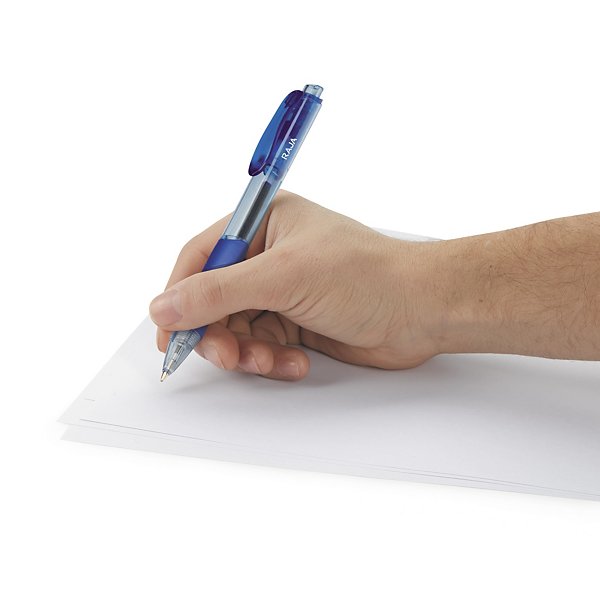 Transparante balpen RAJA zwart - 5