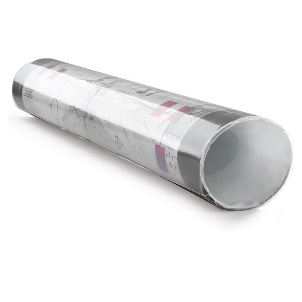 Transparante plastic buisfolie grote lengte 50 micron - 2