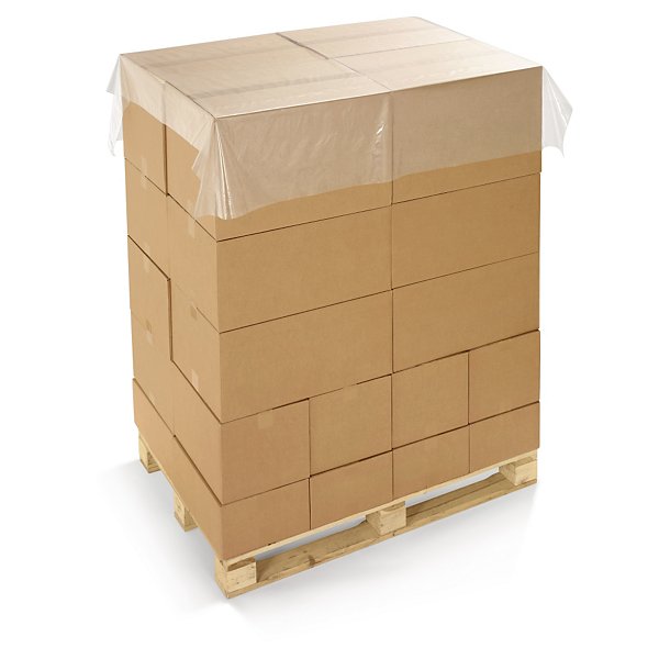 Transparante voorgesneden afdekvellen op rol 150 x 180 cm - 65% gerecycled - 2