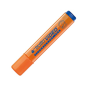TRATTO Evidenziatore Video, Punta a scalpello, 1 mm - 5 mm, Arancione (confezione 12 pezzi) TRATTO Evidenziatore Video, Punta a scalpello, 1 mm - 5 mm, Arancione (confezione 12 pezzi)