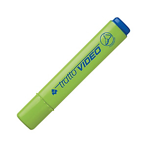 TRATTO Evidenziatore Video, Punta a scalpello, 1 mm - 5 mm, Verde (confezione 12 pezzi)