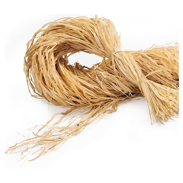 Tresse raphia naturel 100 % recyclable L 90 à 110 cm - 2