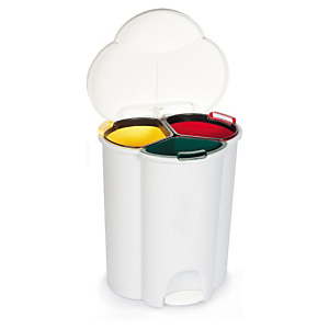 Tretmülleimer Trio Rubbermaid Tretmülleimer Trio Rubbermaid