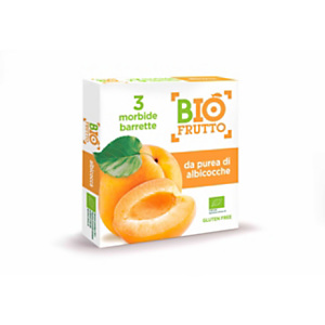 Tris di barrette di Frutta Biologica BioFrutto, Albicocca Tris di barrette di Frutta Biologica BioFrutto, Albicocca