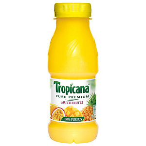 Tropicana Pure Premium® Jus multifruits - Lot de 12 bouteilles PET 25 cl