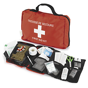 Trousse de secours avec passant ceinture