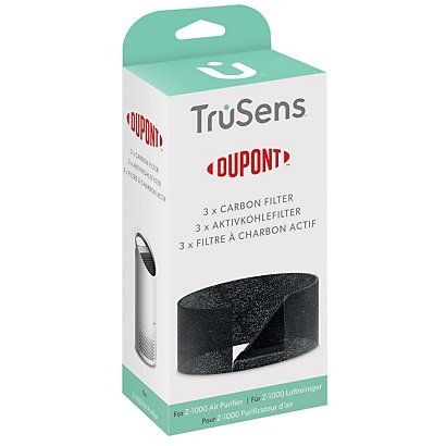 TruSens Filtre à charbon actif DuPont pour purificateur d'air Z-1000 TruSens - Paquet de 3 - 1
