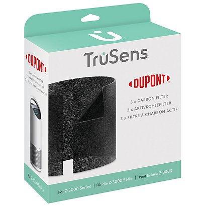 TruSens Filtre à charbon actif DuPont pour purificateur d'air Z-3000  TruSens - Paquet de 3 - Purificateurs d'Air & Filtresfavorable à acheter  dans notre magasin