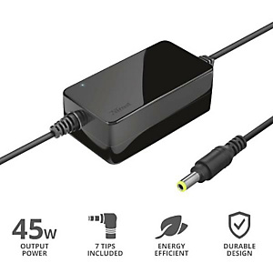 TRUST, Accessori notebook, Alimentatore notebook 19v 45w, 21904 TRUST, Accessori notebook, Alimentatore notebook 19v 45w, 21904